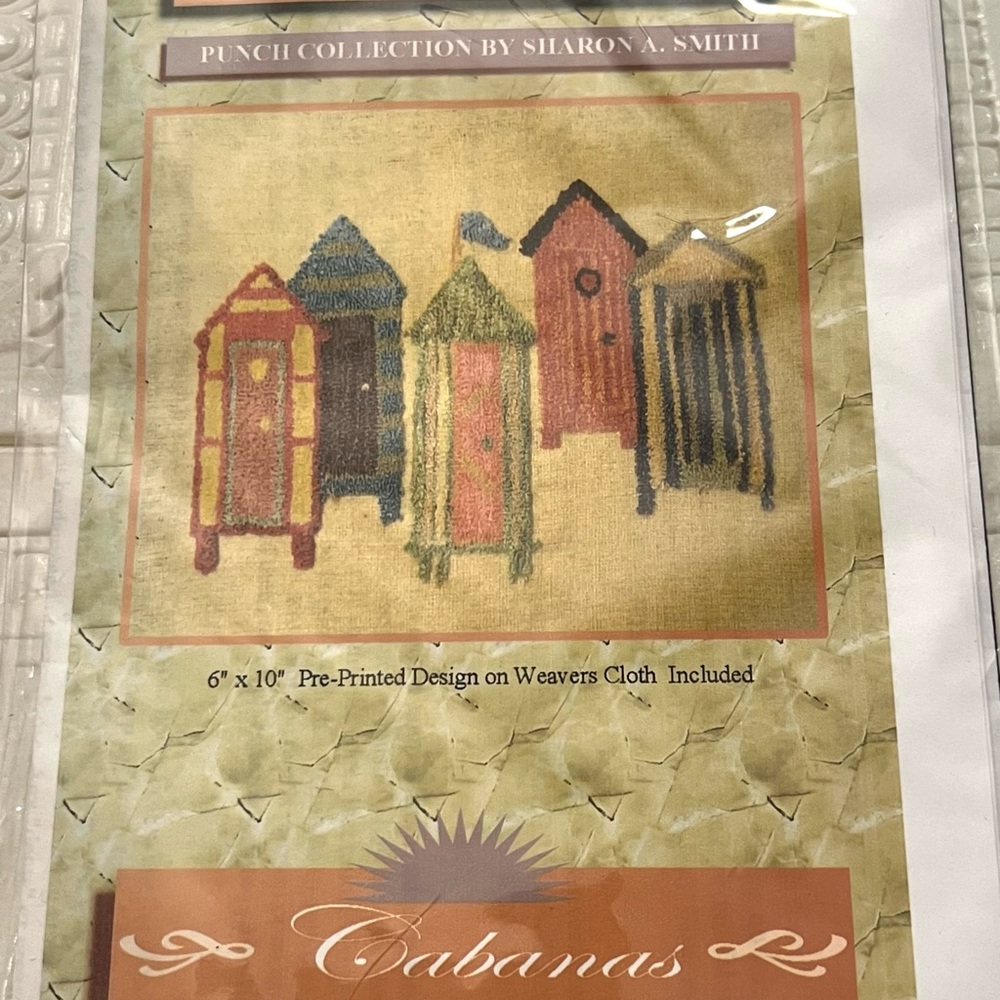 French Fantasy‎ Designs CARDINALS & ACORNS Punch Needle Embroidery Pattern 2007